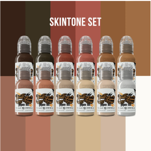 World Famous Ink - Skin Tone Set